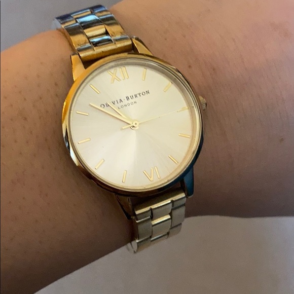 OLIVIA BURTON Jewelry - Gold Olivia Burton Link Watch